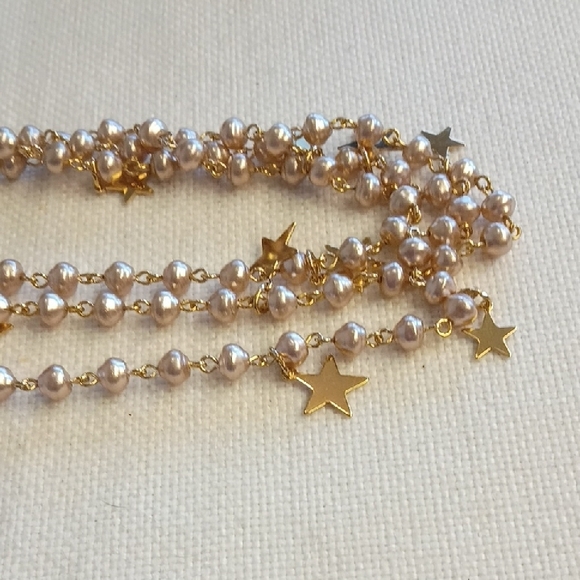 Kirk's Folly Gold and Champagne Star Multi-Strand Necklace - Women's Jewelry - Picture 3 of 5